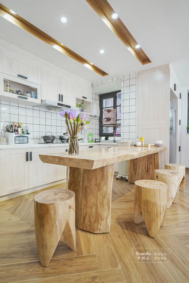 87㎡日系復式，小清新設計遍布全屋，滿滿的生活儀式感。